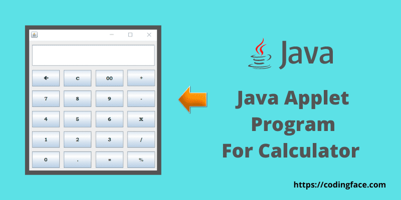 Java Applet Program For Calculator